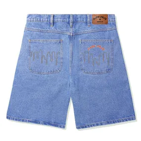 Cash Only Logo Denim Shorts