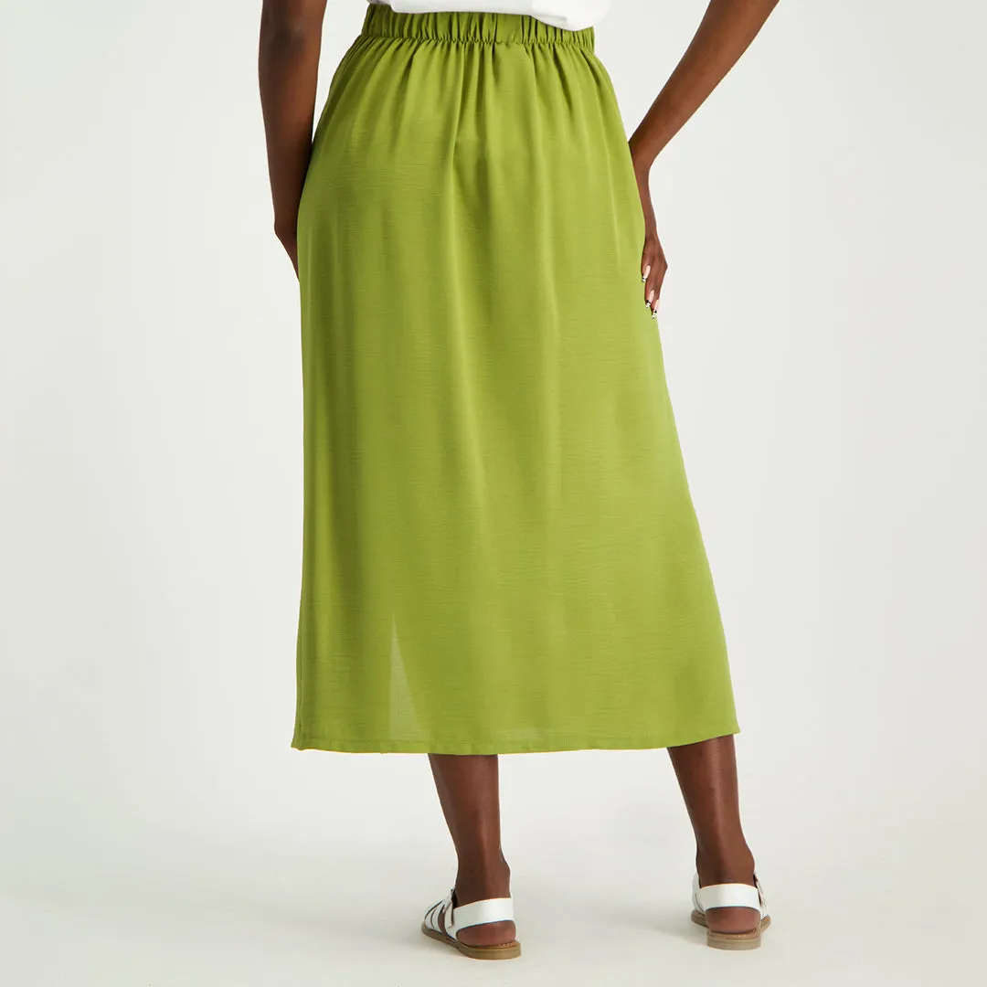 Chatruse Ruched Skirt