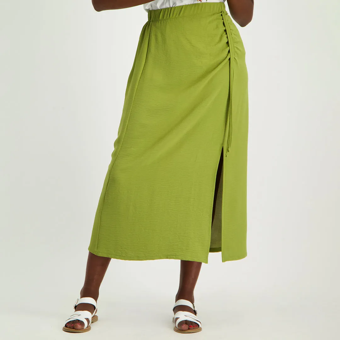 Chatruse Ruched Skirt