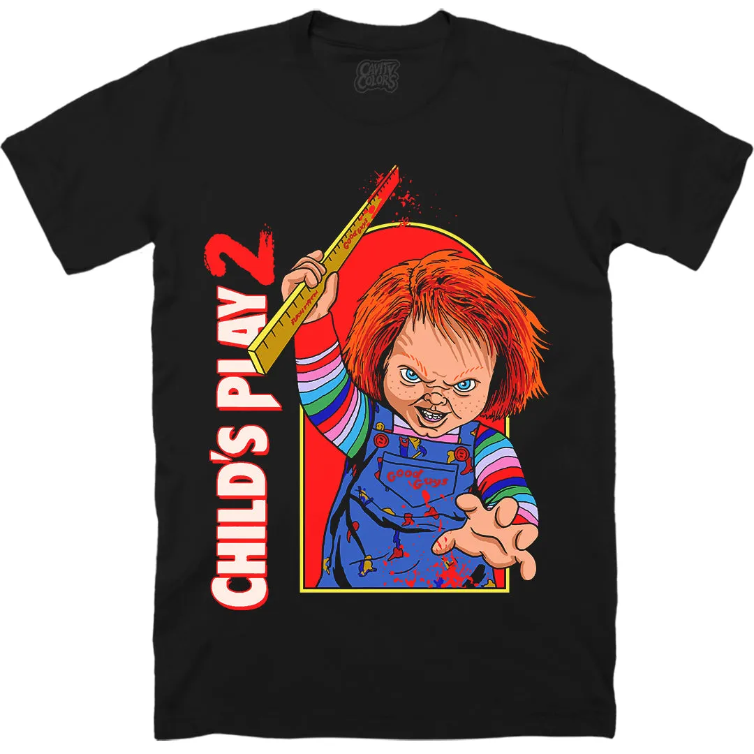 CHILD’S PLAY 2: VERY NAUGHTY - T-SHIRT (BLACK)