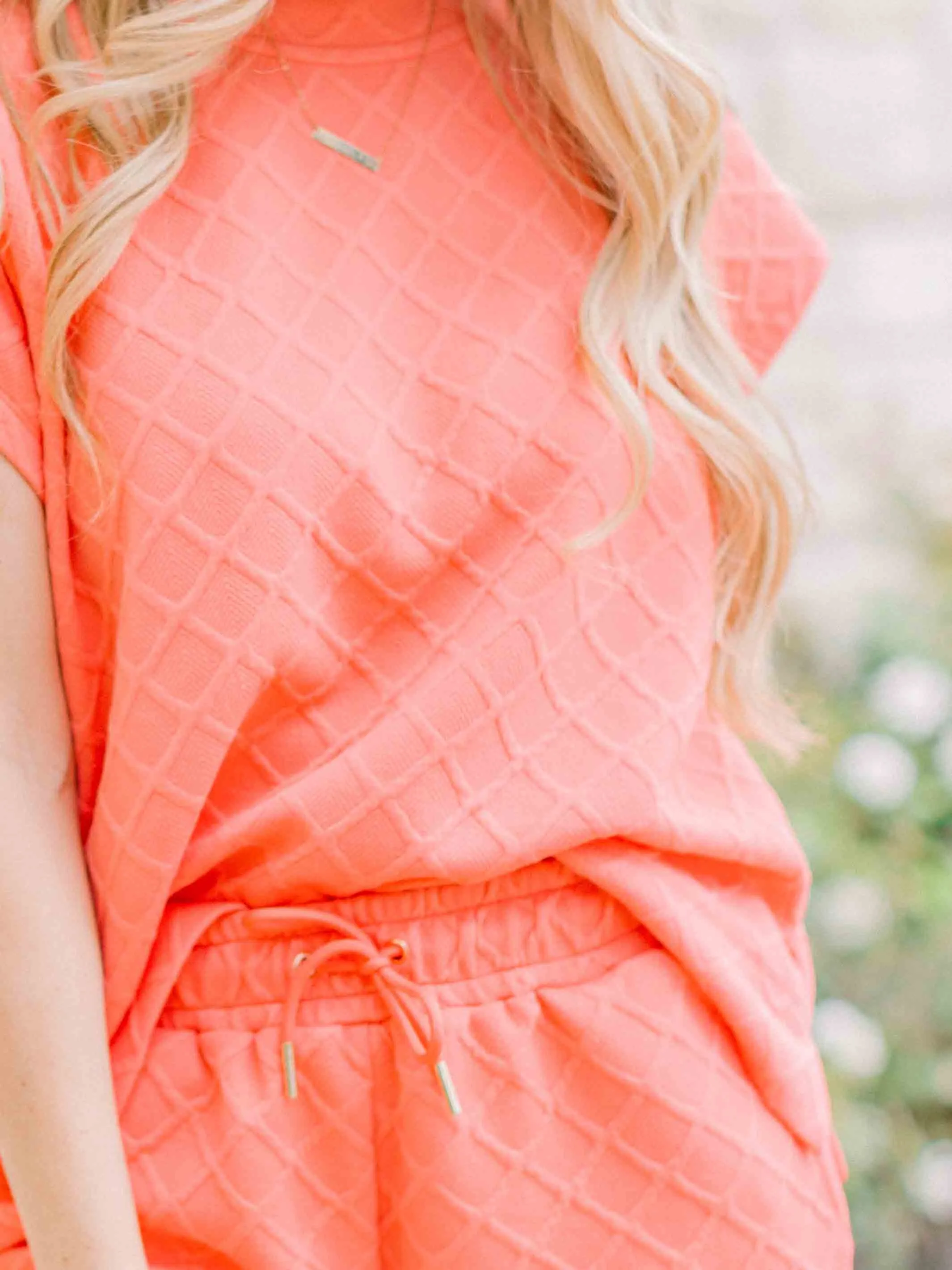 Claire Top | Coral