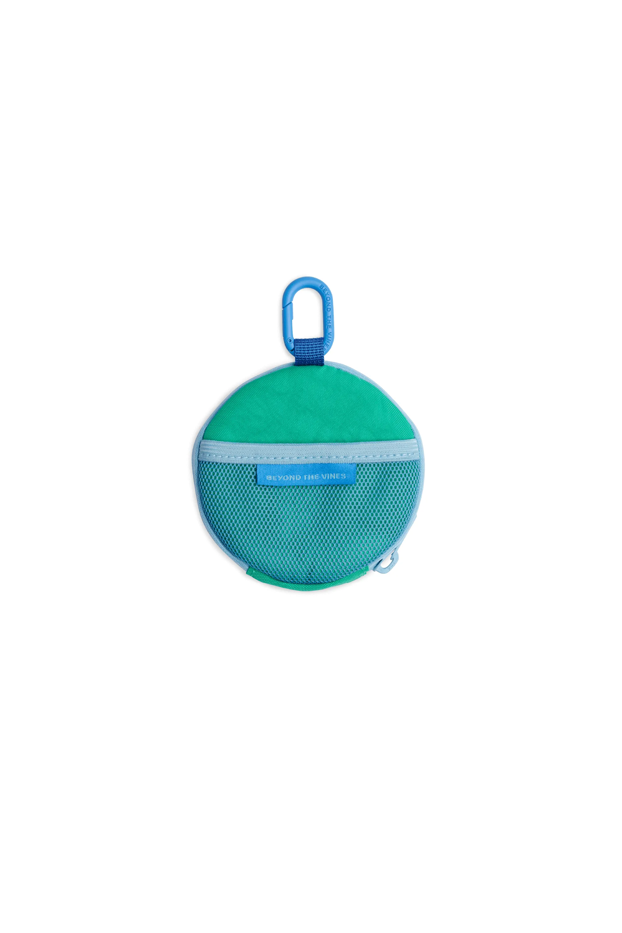 Colourblock Round Pouch