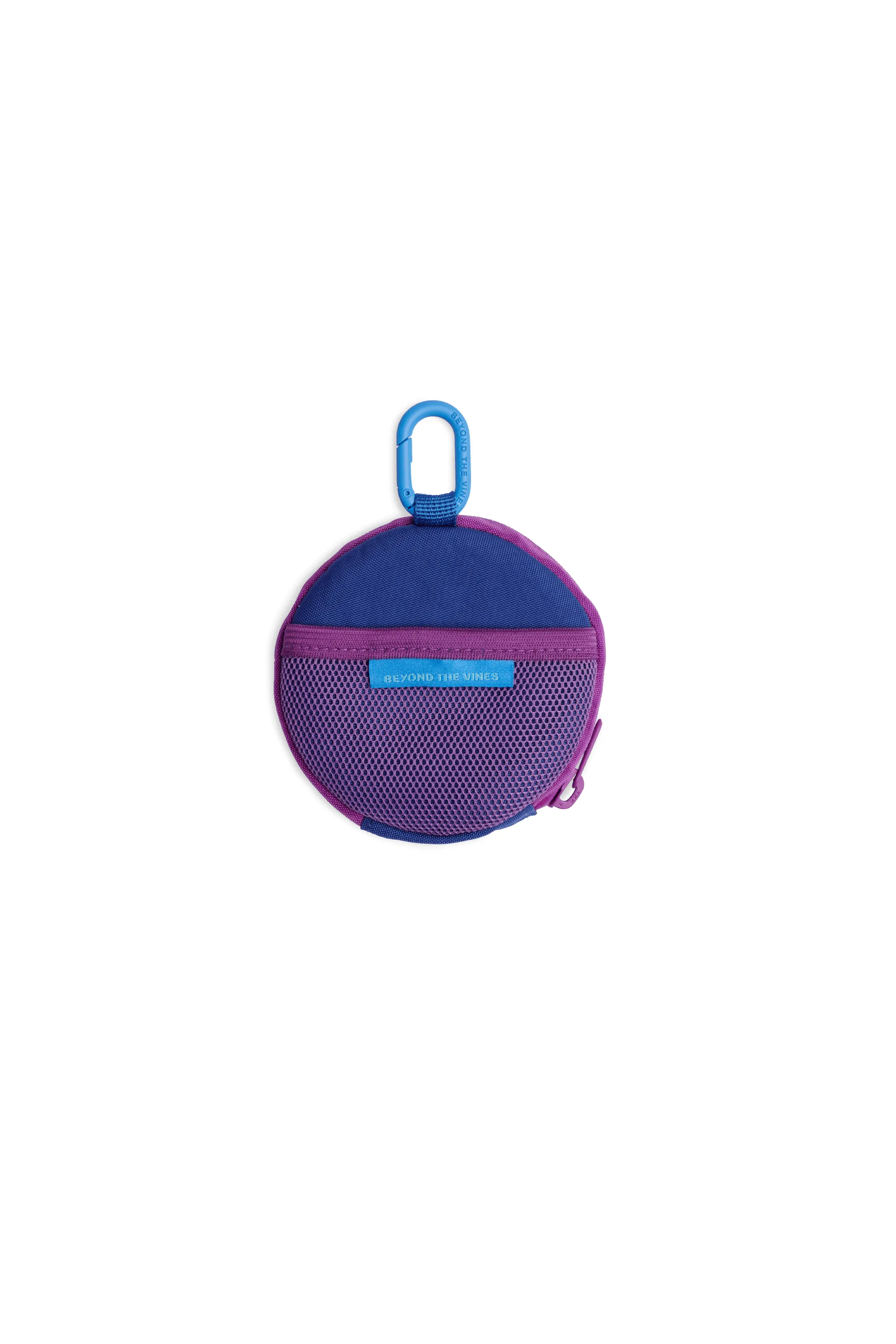 Colourblock Round Pouch