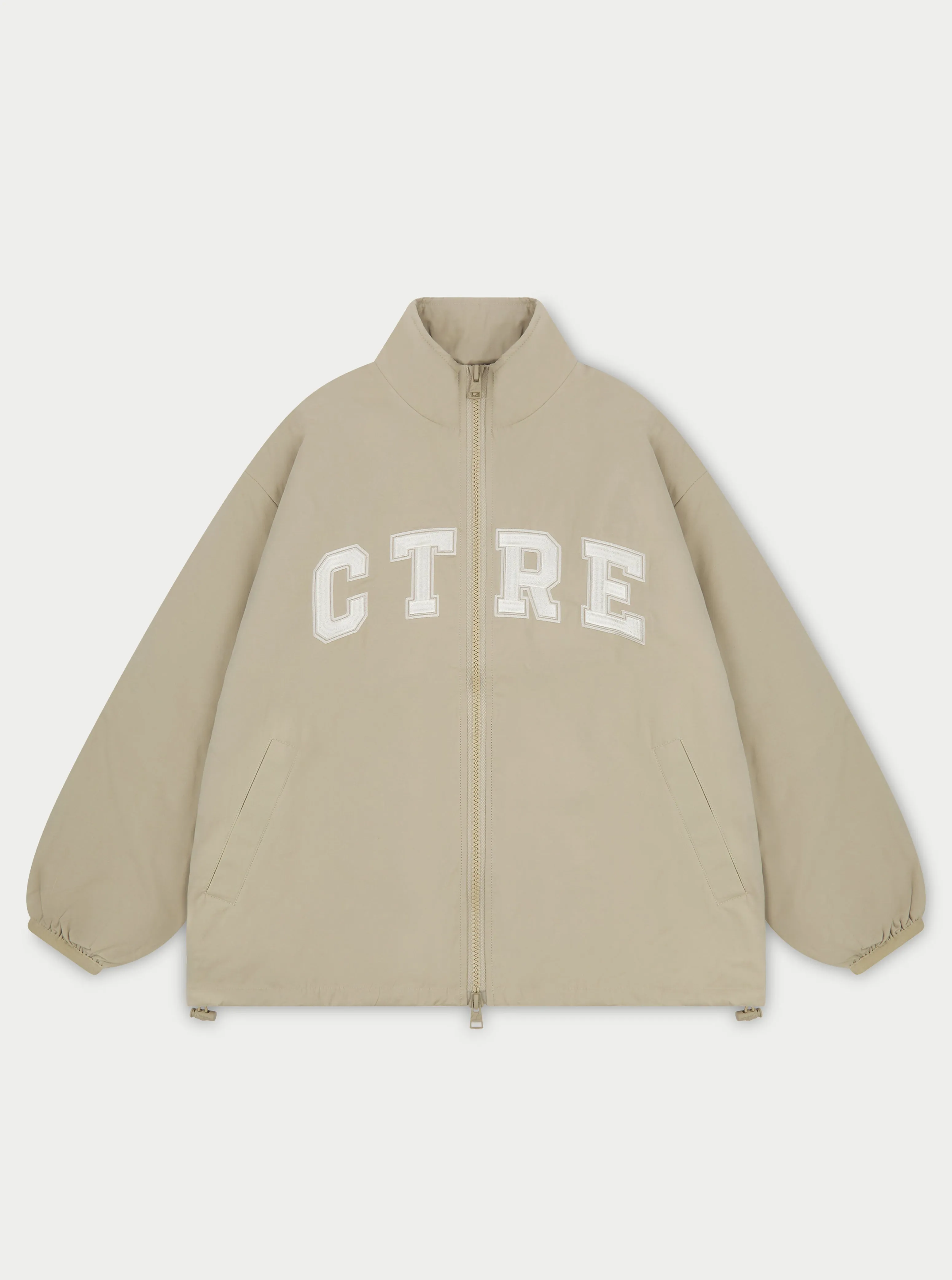 CTRE TRACK JACKET - BEIGE