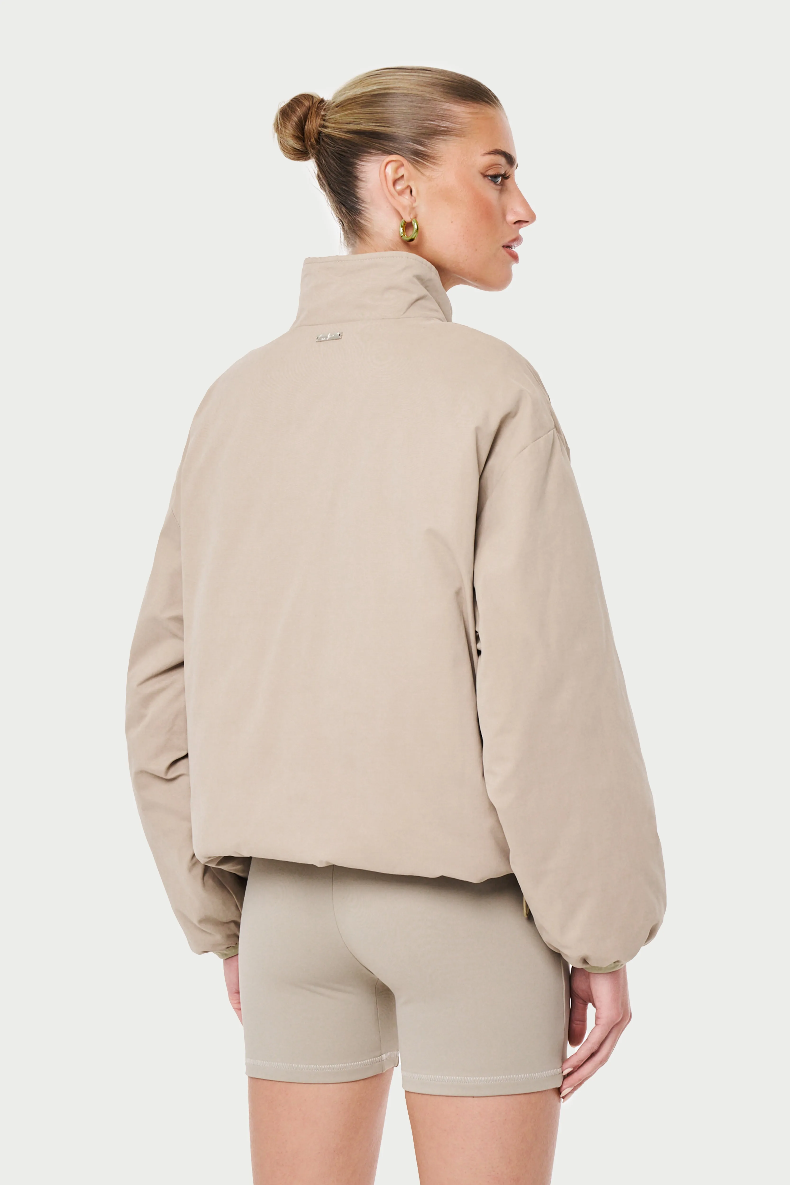 CTRE TRACK JACKET - BEIGE