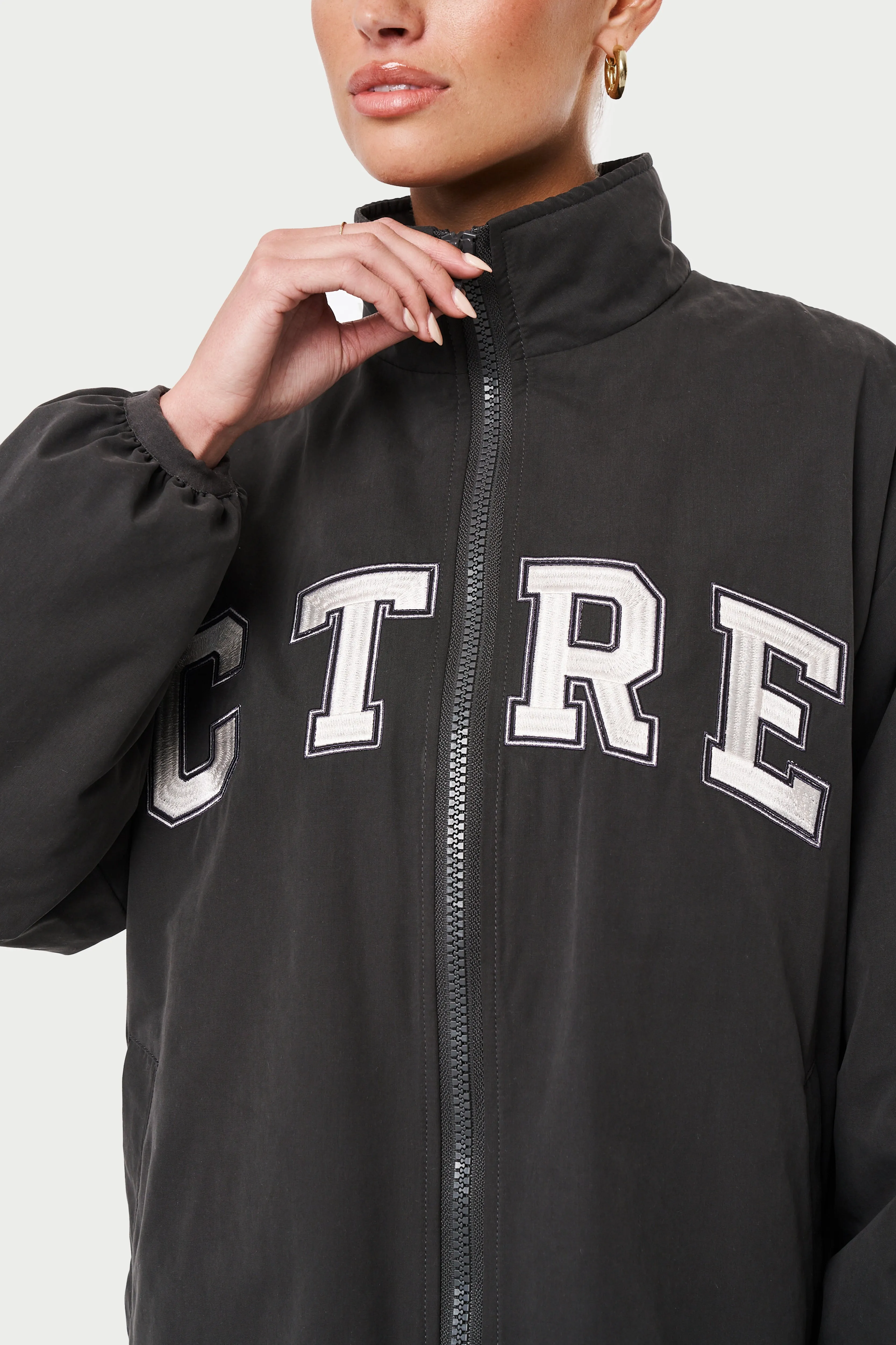 CTRE TRACK JACKET - CHARCOAL