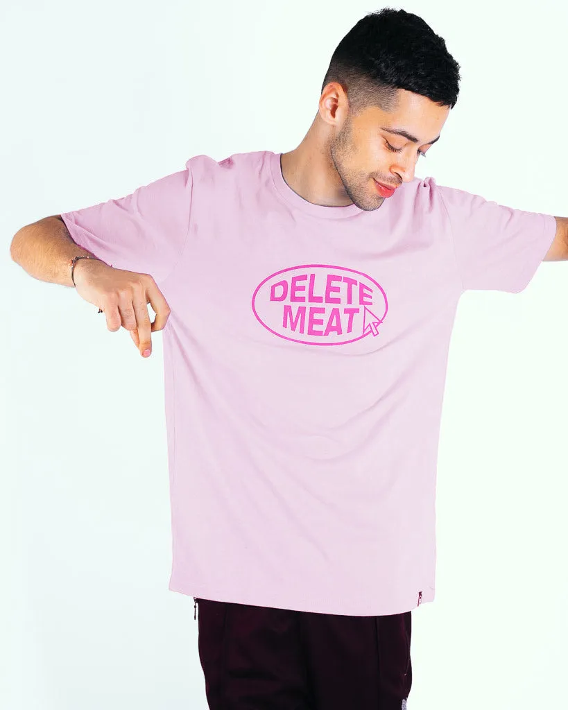 Delete Meat - Candy Pink T-Shirt