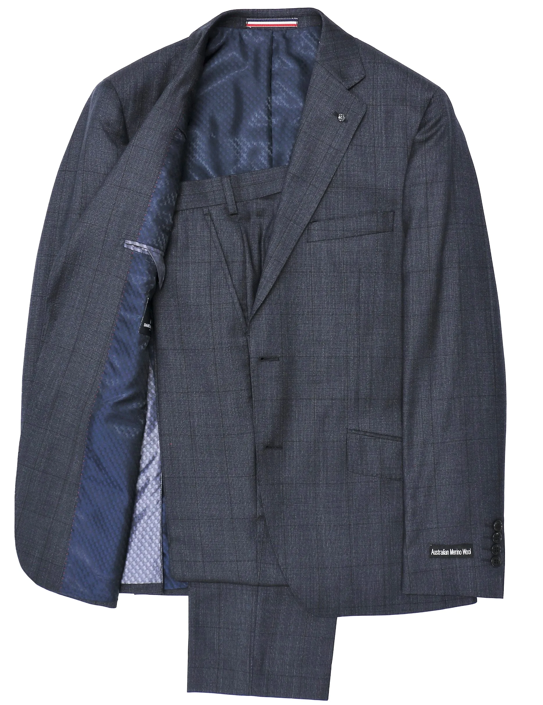 Edward 107 Blue Suit Trouser