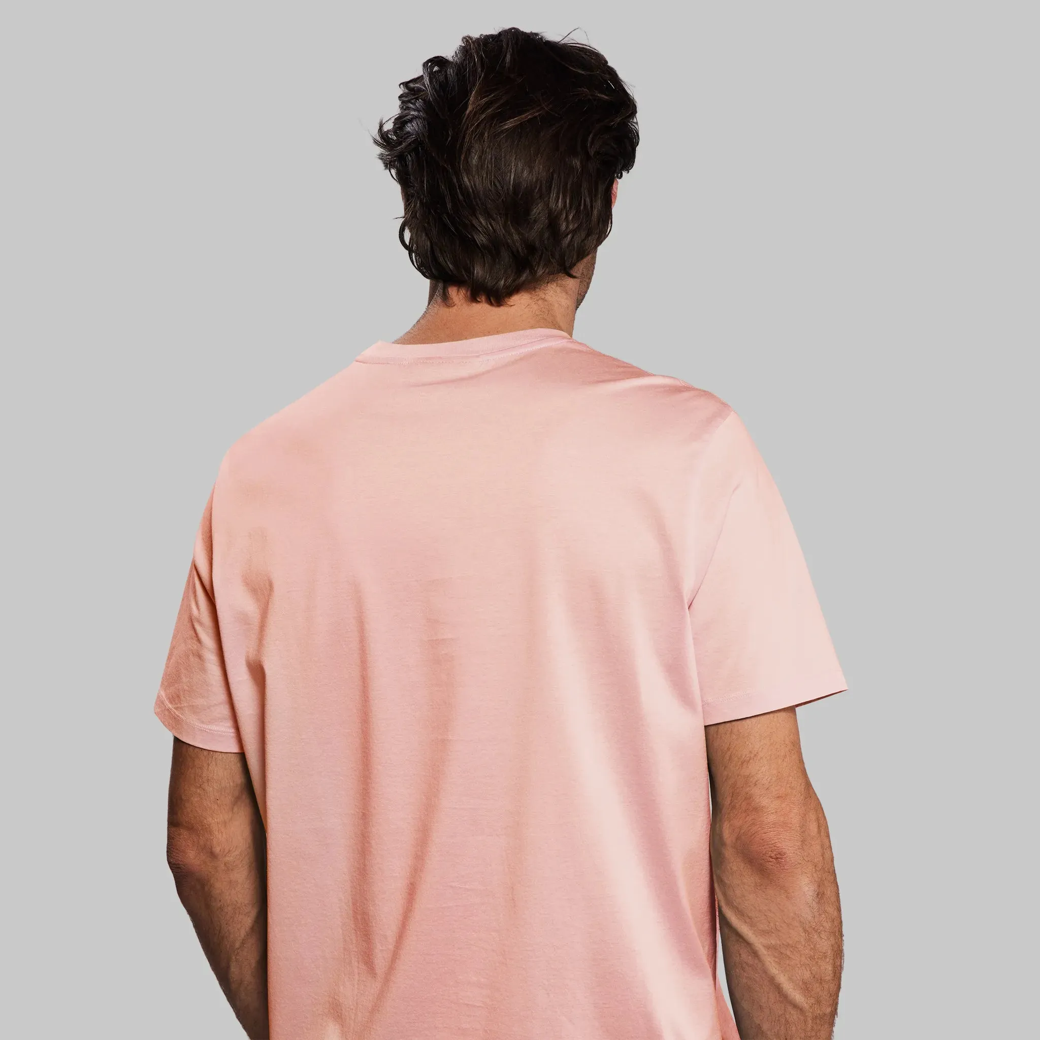 Equator T Shirt. Coral Pink edition