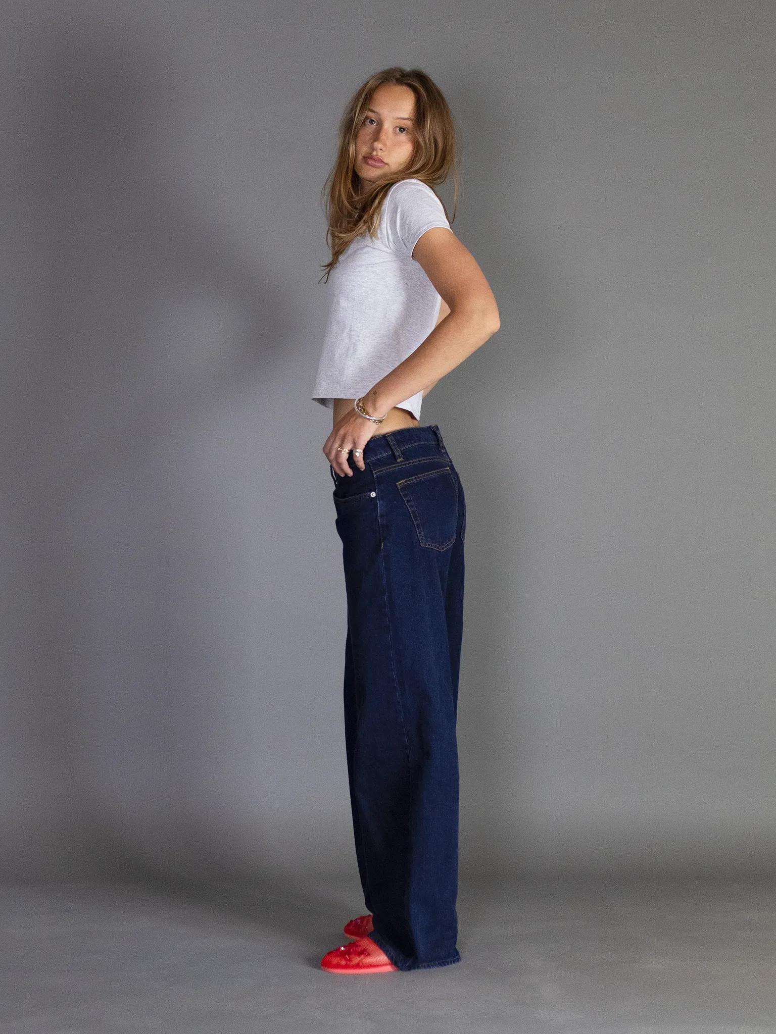 ESTHER JEANS - DARK BLUE