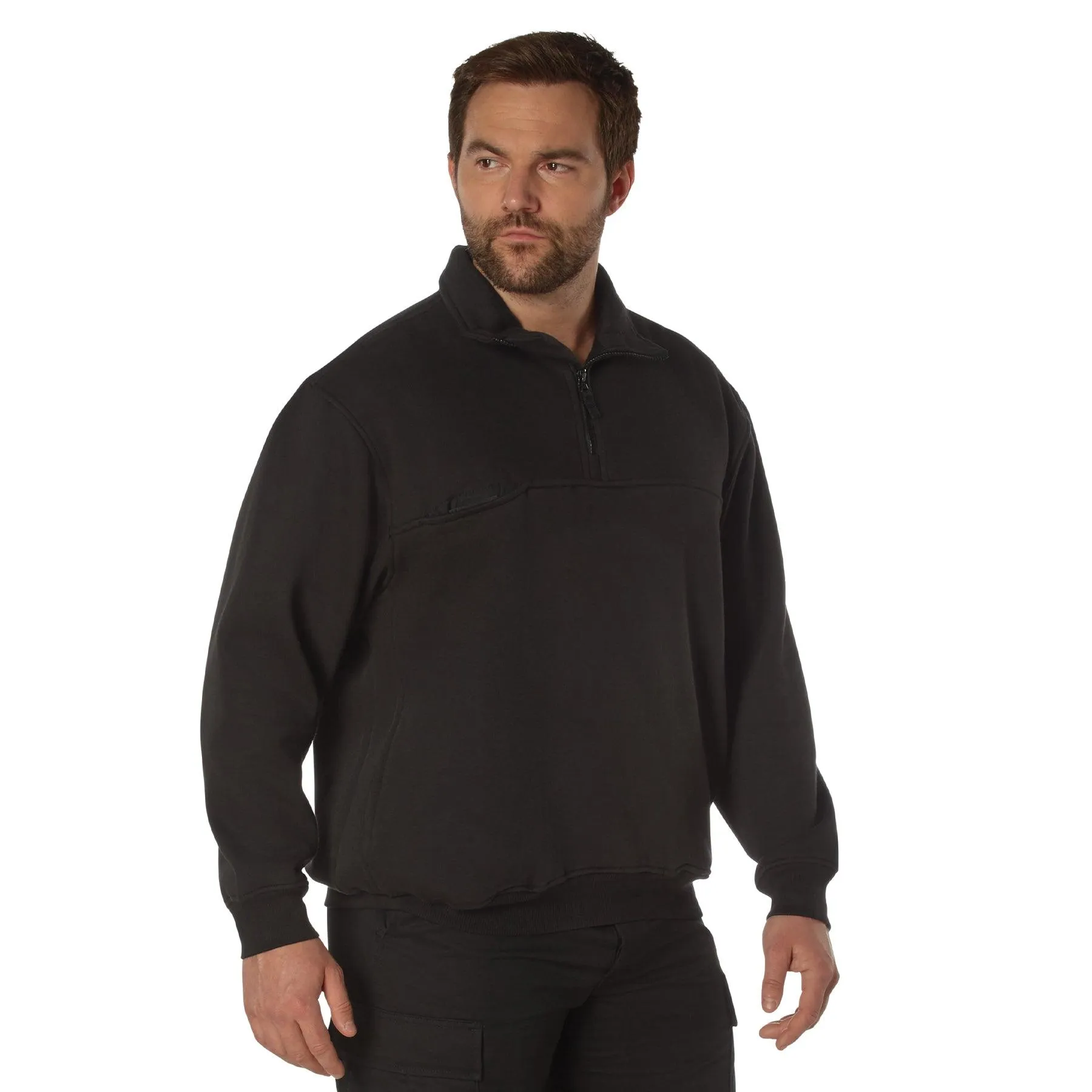 Firefighter / EMS Quarter Zip Job Shirt by Rothco