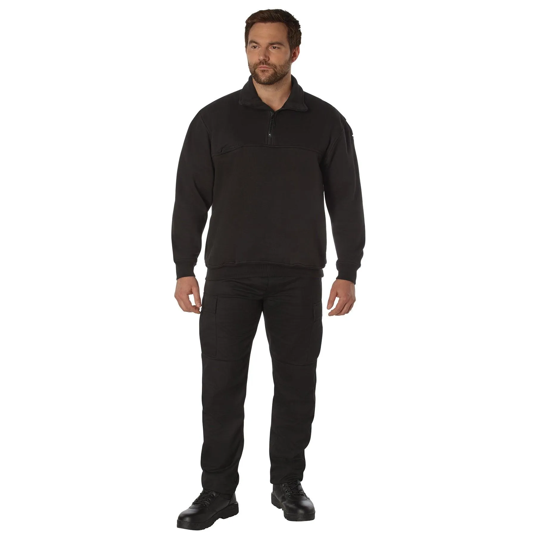 Firefighter / EMS Quarter Zip Job Shirt by Rothco