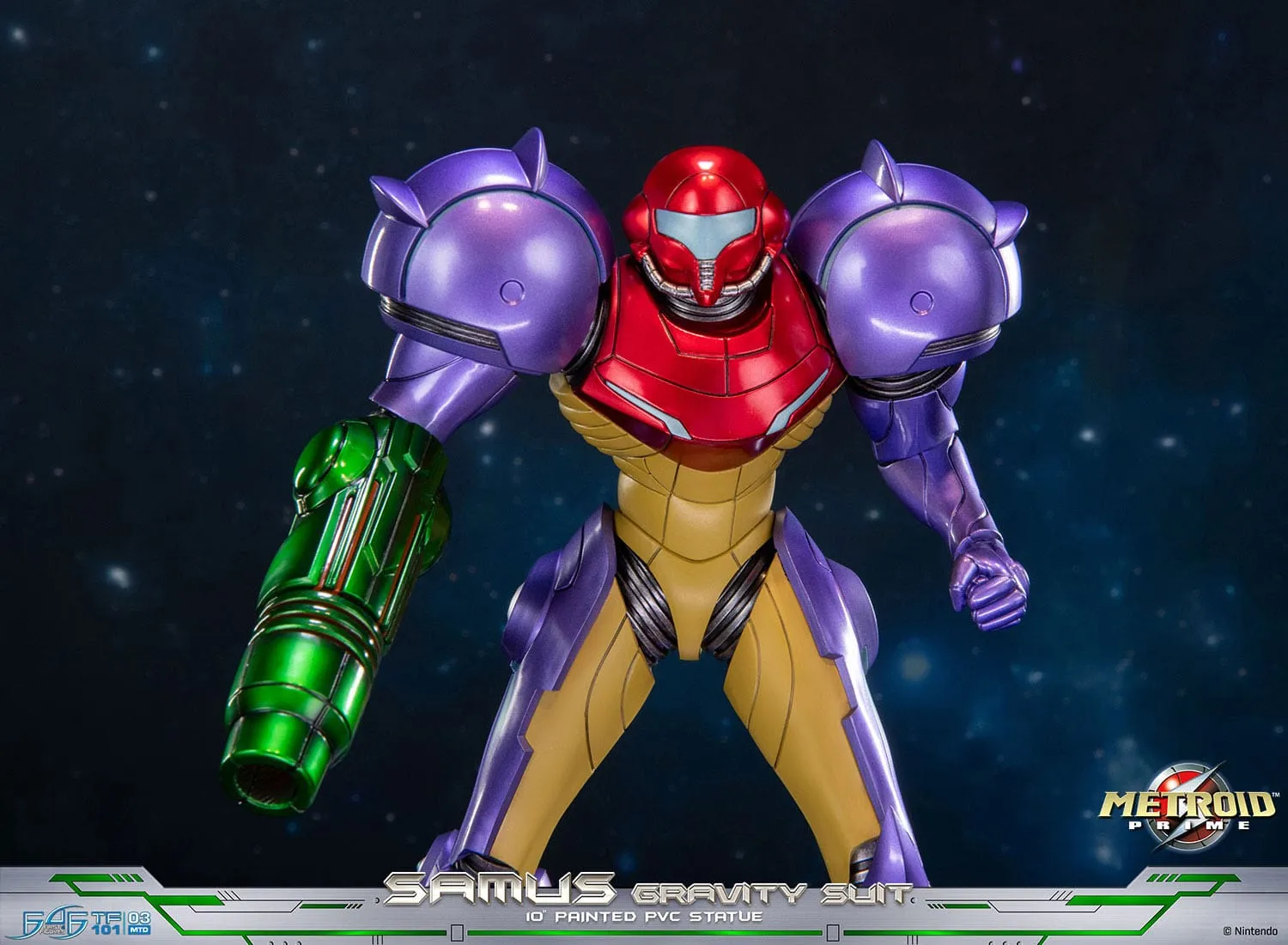 First 4 Figures Metroid Prime Samus Gravity Suit Standard Edition PVC Statue