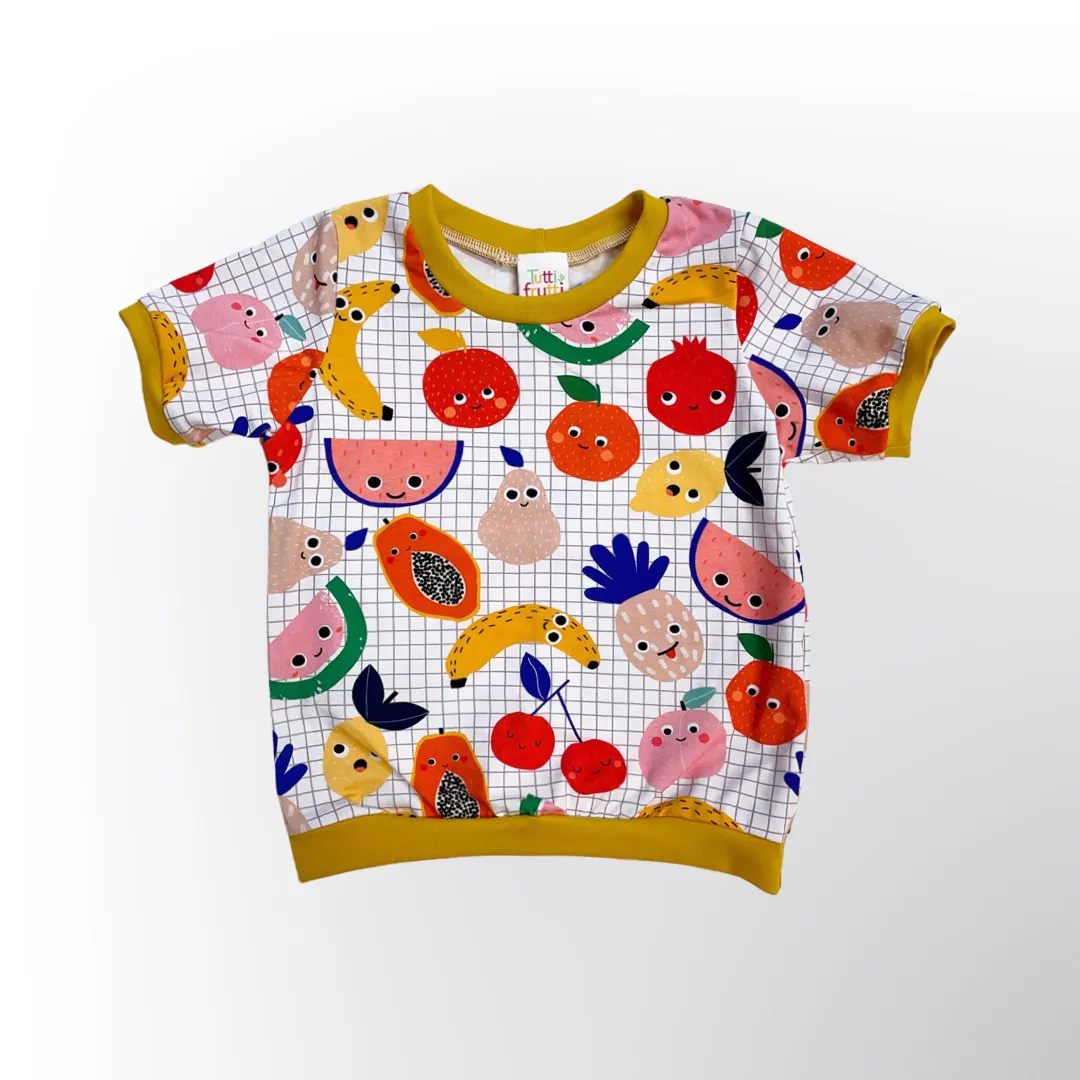 Fruity Faces Organic Short Sleeve T-Shirt