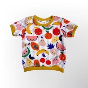 Fruity Faces Organic Short Sleeve T-Shirt