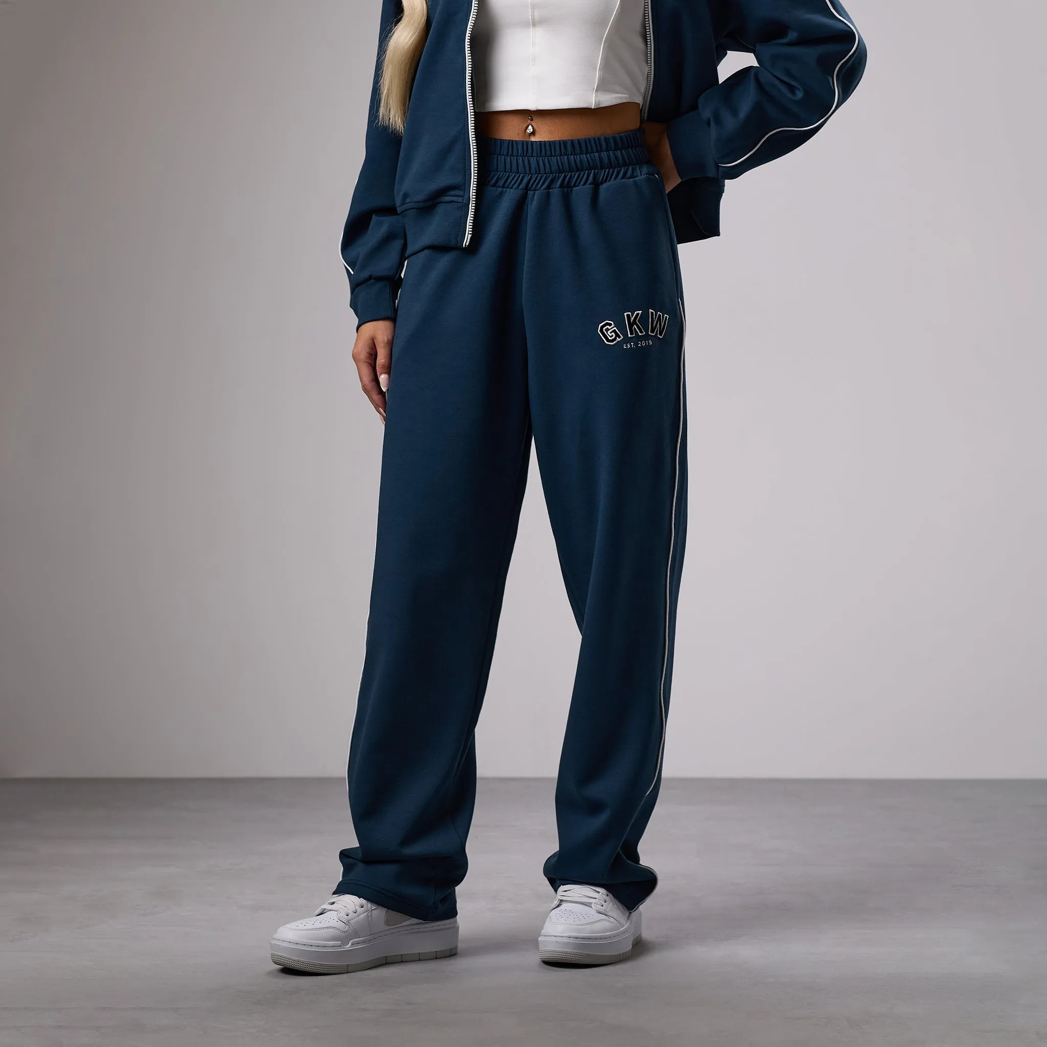 GKW Sports Luxe Track Pants - Rich Blue