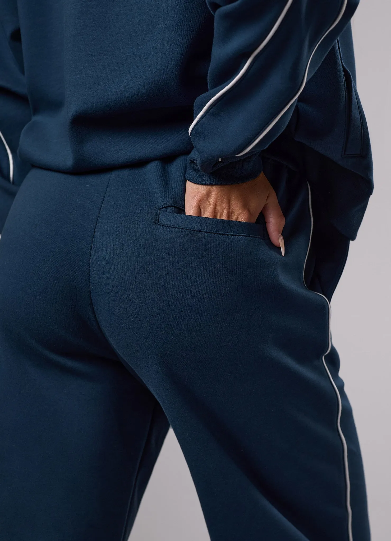 GKW Sports Luxe Track Pants - Rich Blue