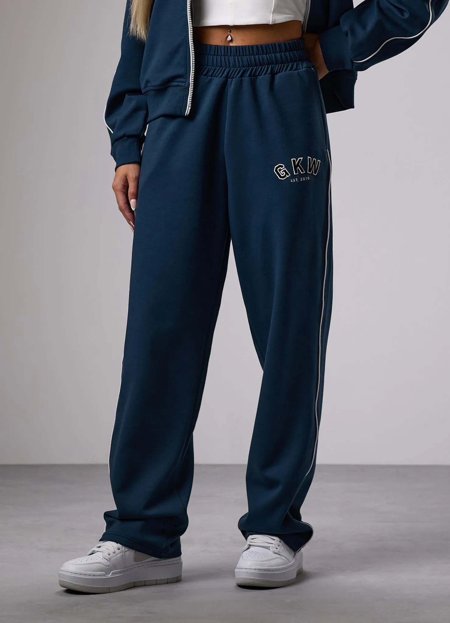 GKW Sports Luxe Track Pants - Rich Blue