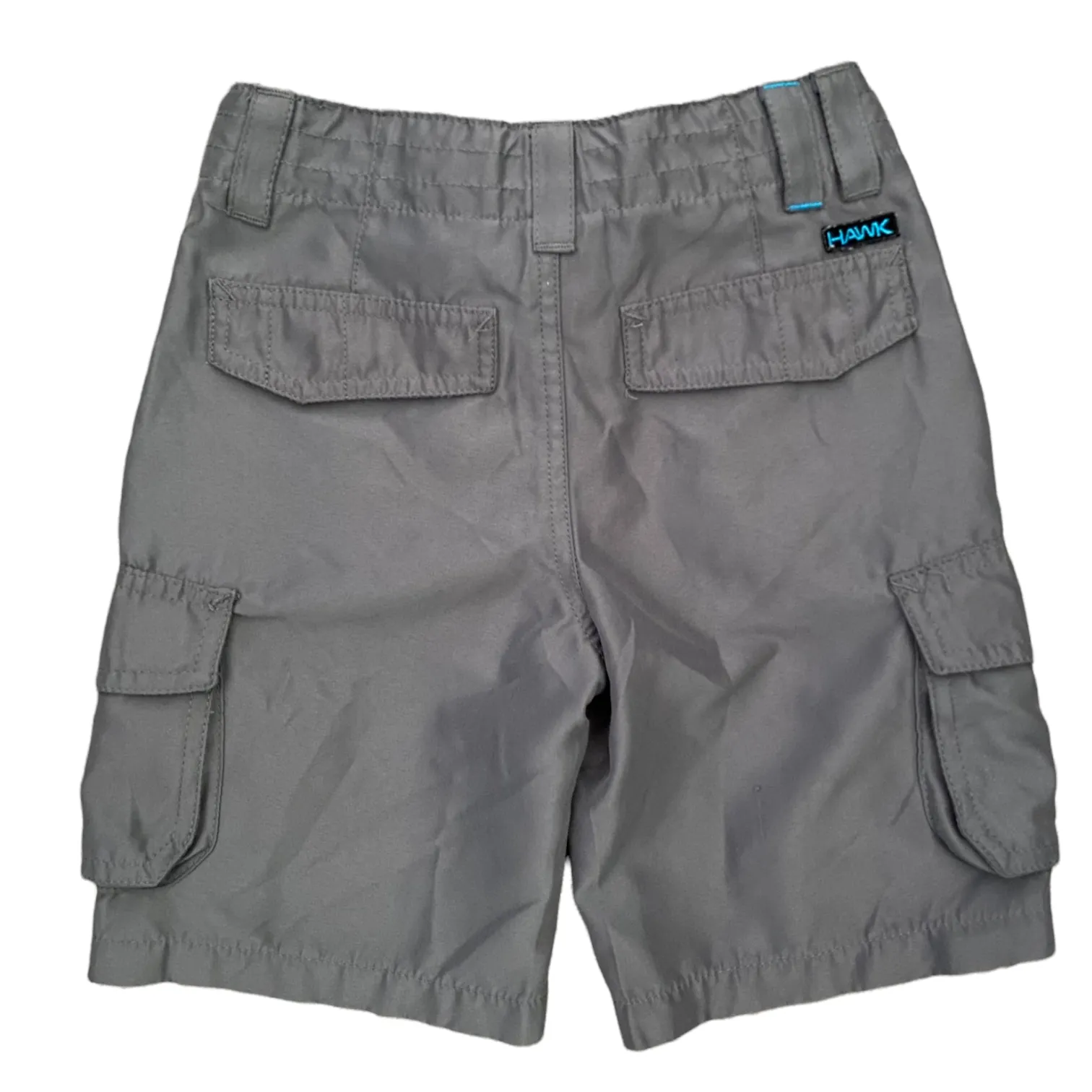 Hawke Gray Boys Shorts Adjustable Waist Size 6