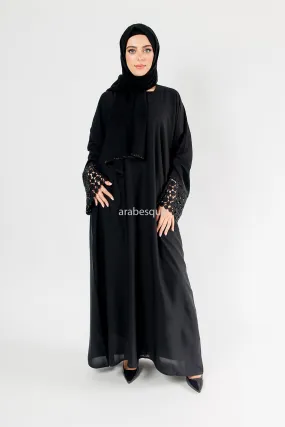 Hekmat Black Abaya