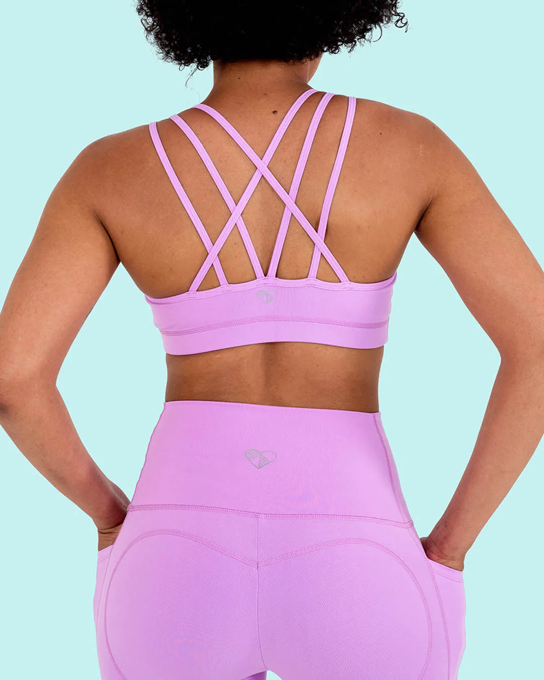 HERO Sports Bra Lilac