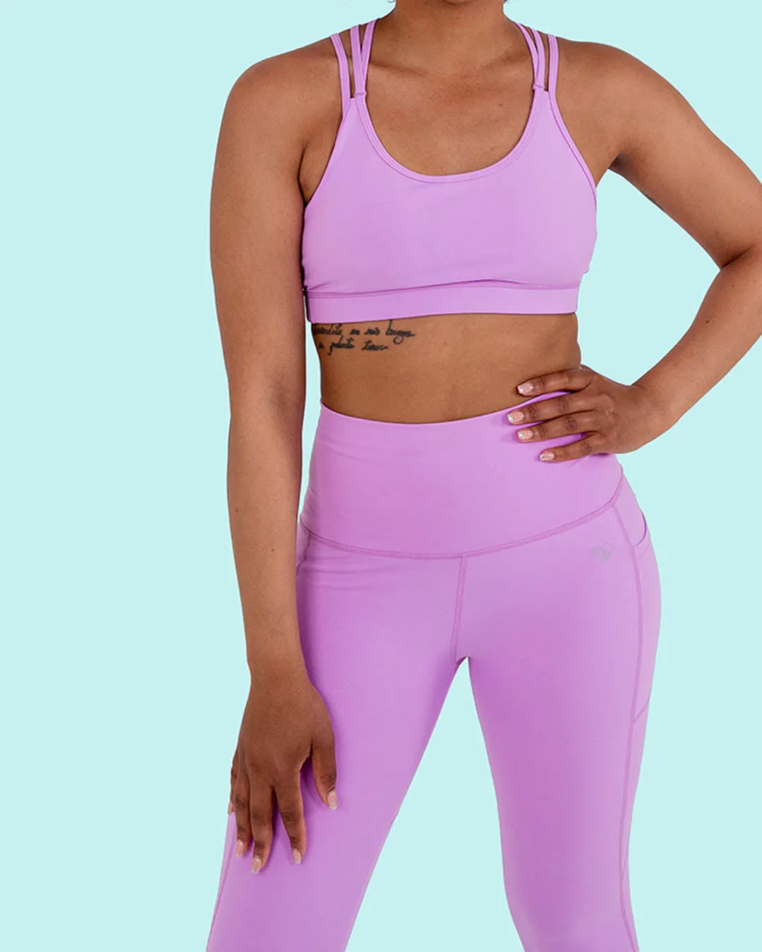 HERO Sports Bra Lilac