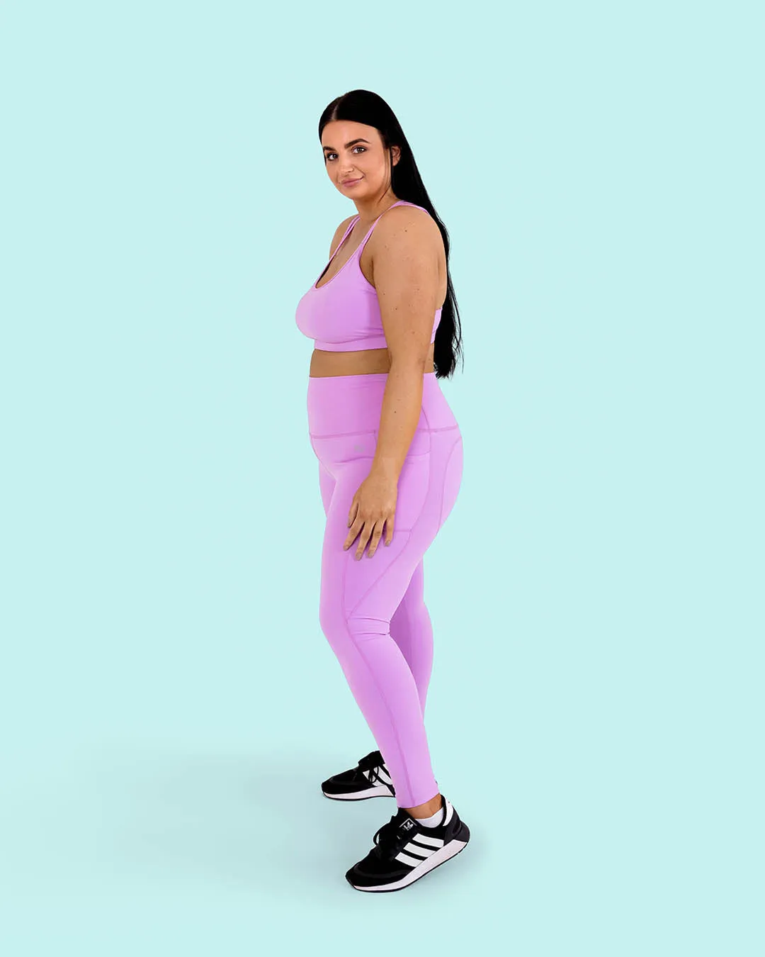 HERO Sports Bra Lilac