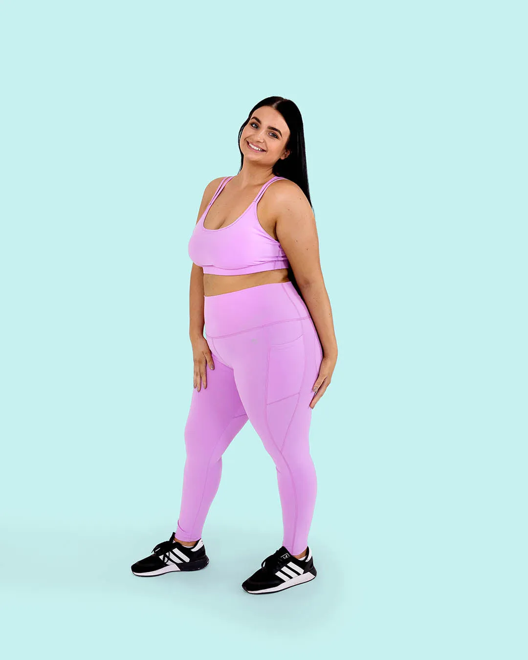 HERO Sports Bra Lilac