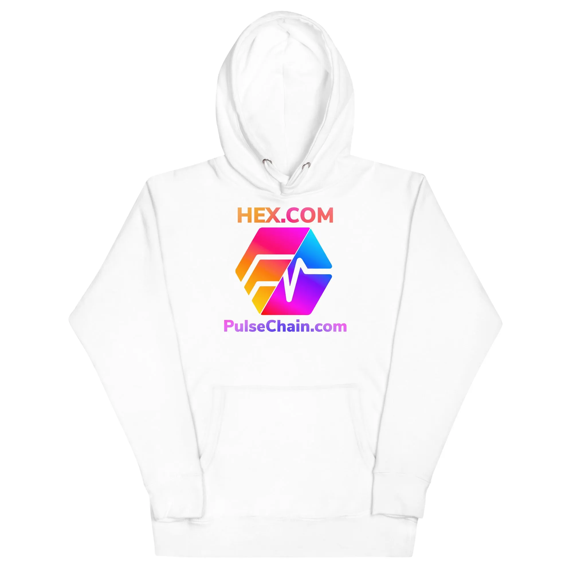 HEX.COM/PulseChain.com Unisex Premium Hoodie