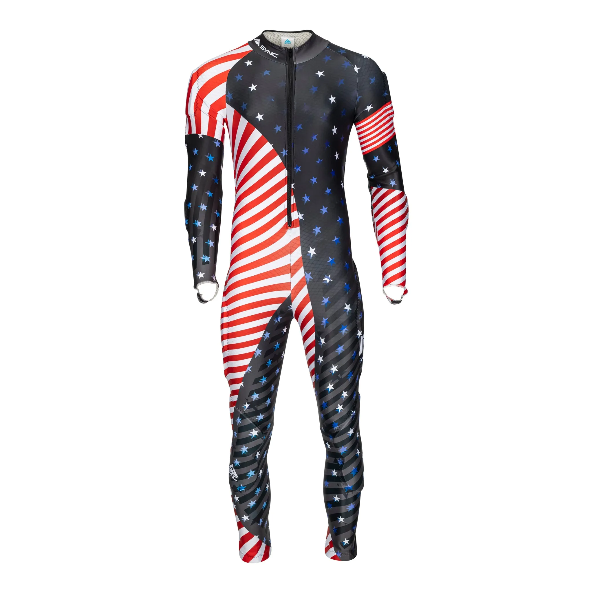 Indie Adult Race Suit - Black/Red