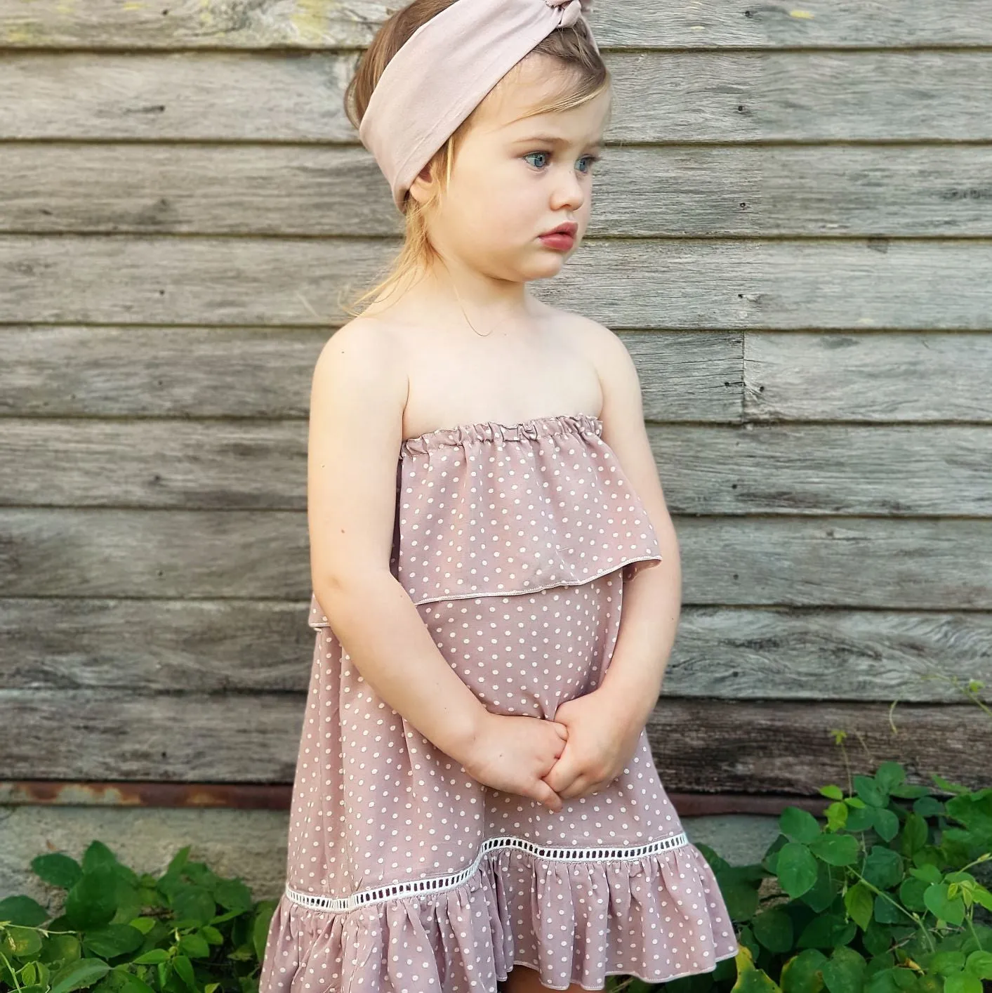 Indigo Summer Dress - Blush