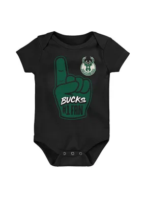 Infant Hand Off Milwaukee Bucks Onesie Creeper