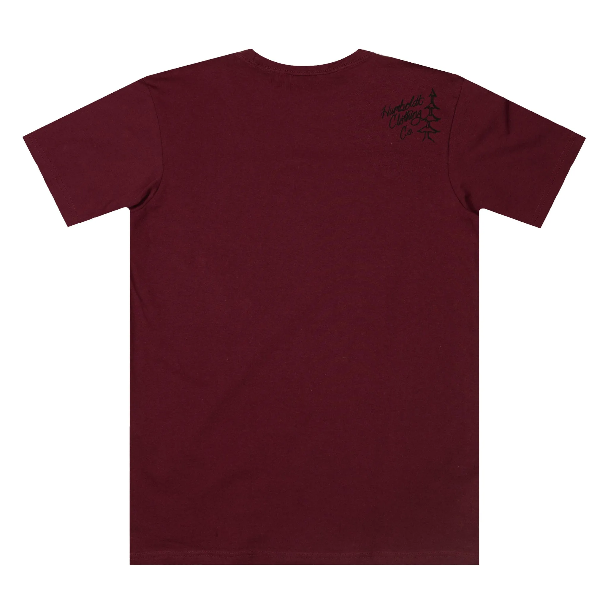 Inked Paradise Tshirt Burgundy