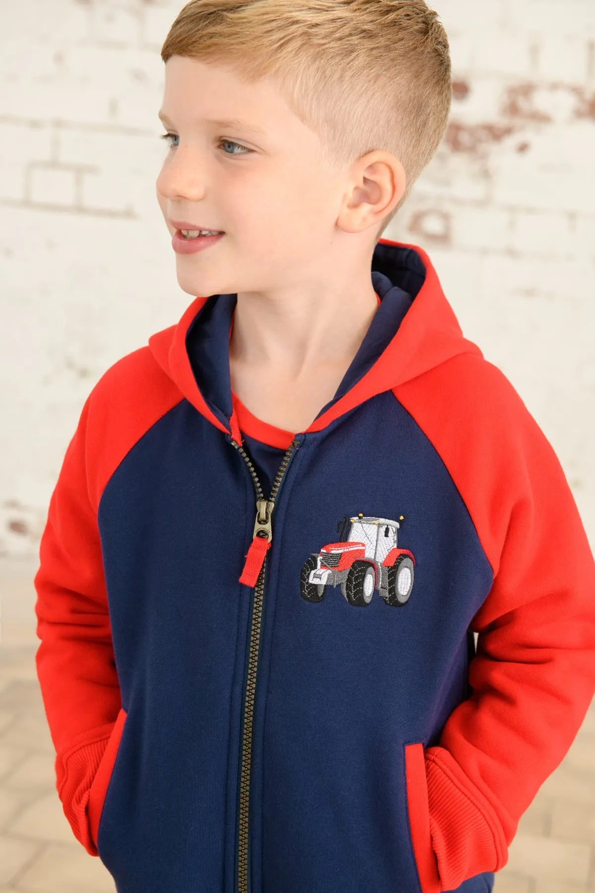 Jackson Full Zip Hoodie - Red Tractor