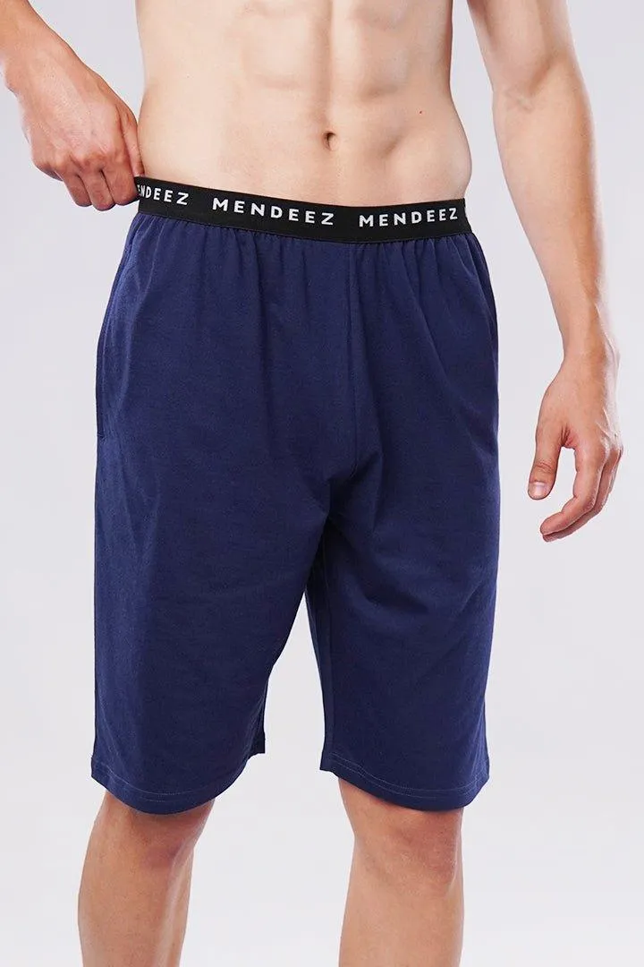 Jersey Shorts - Navy Blue