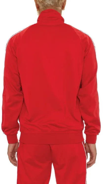 Kappa 222 BANDA CARAMBIE TRACK JACKET Red-Yellow Dk-Blue Dk-White 34161EW-A01