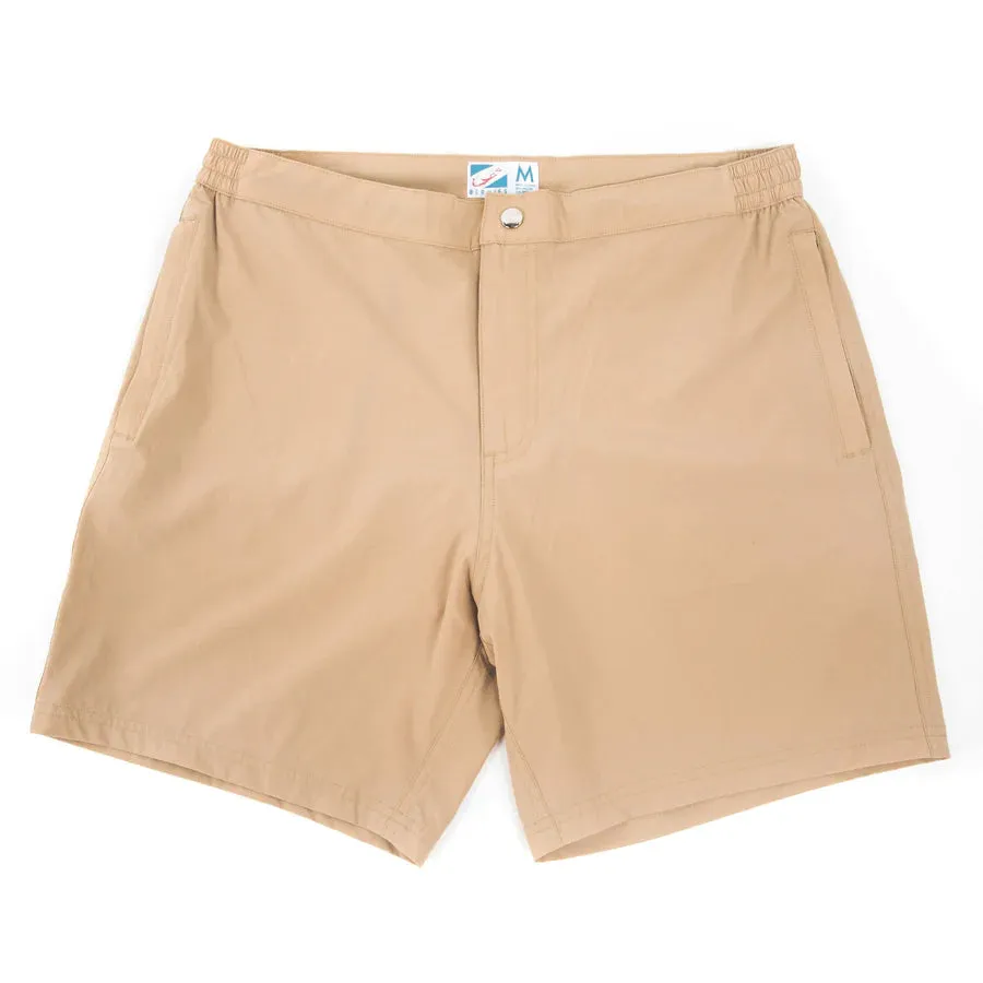 Khaki Persh Short- Bermies