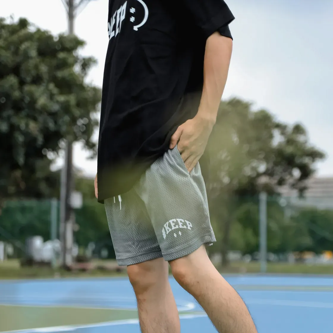 Kickstage #KEEP Essential Mesh Shorts [KS180]