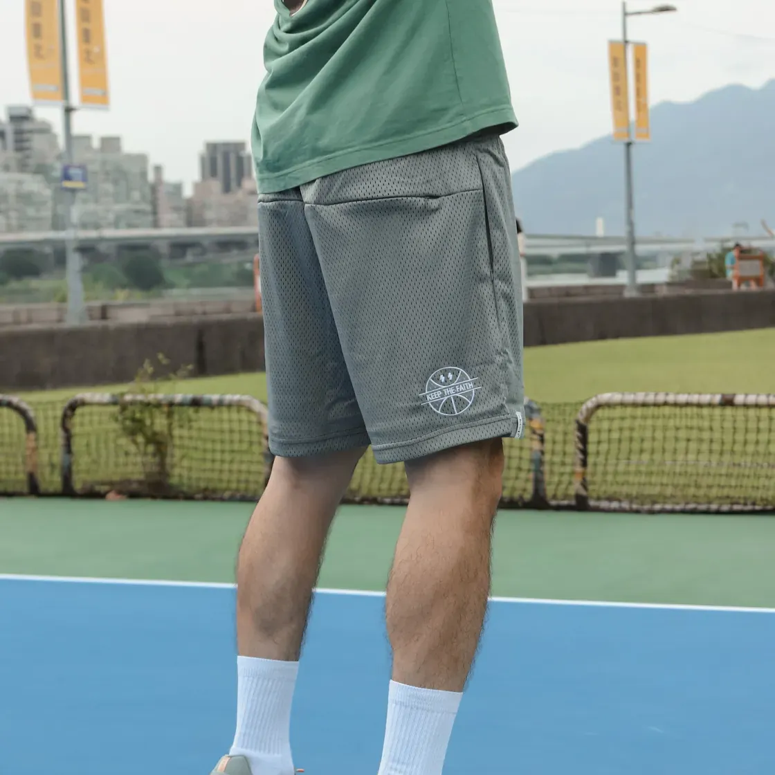 Kickstage #KEEP Essential Mesh Shorts [KS180]