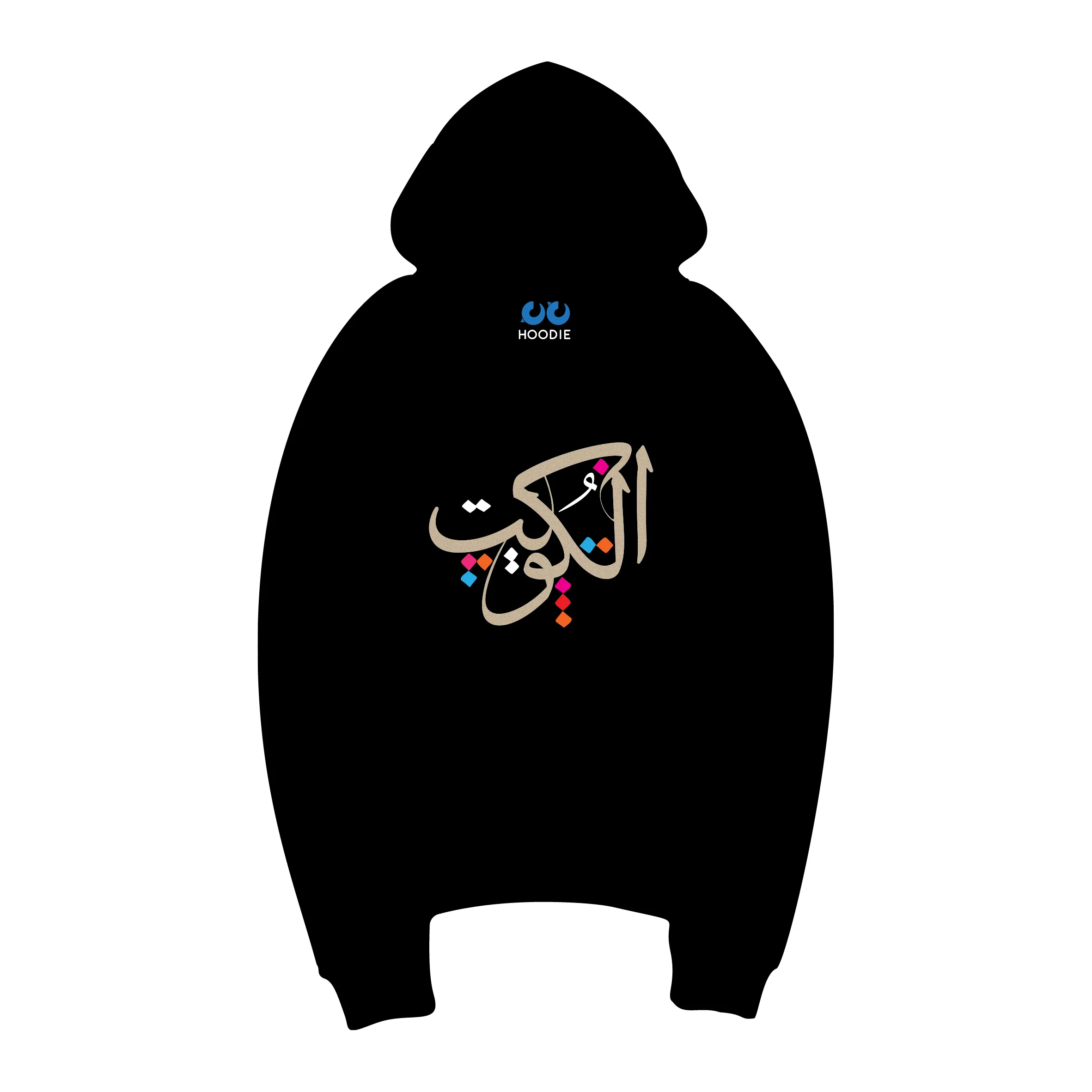 Kuwait colors (Kids Hoodie)