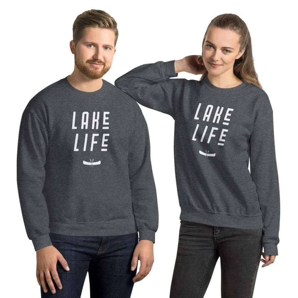 Lake Life in Minnesota | Up North MN Clothing Unisex Sweatshirt