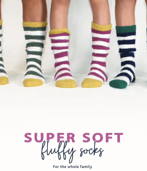 Lazy Jacks Clothing - Childrens Fluffy Socks