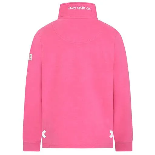 Lazy Jacks Girls Sweatshirt - Sorbet