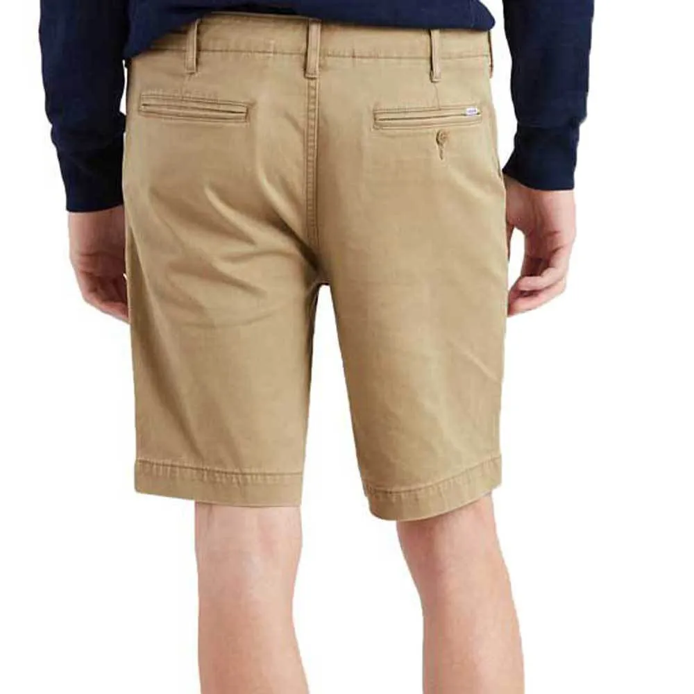 Levi's 502 Chino Bermuda Shorts - Beige Tan 52438-0021