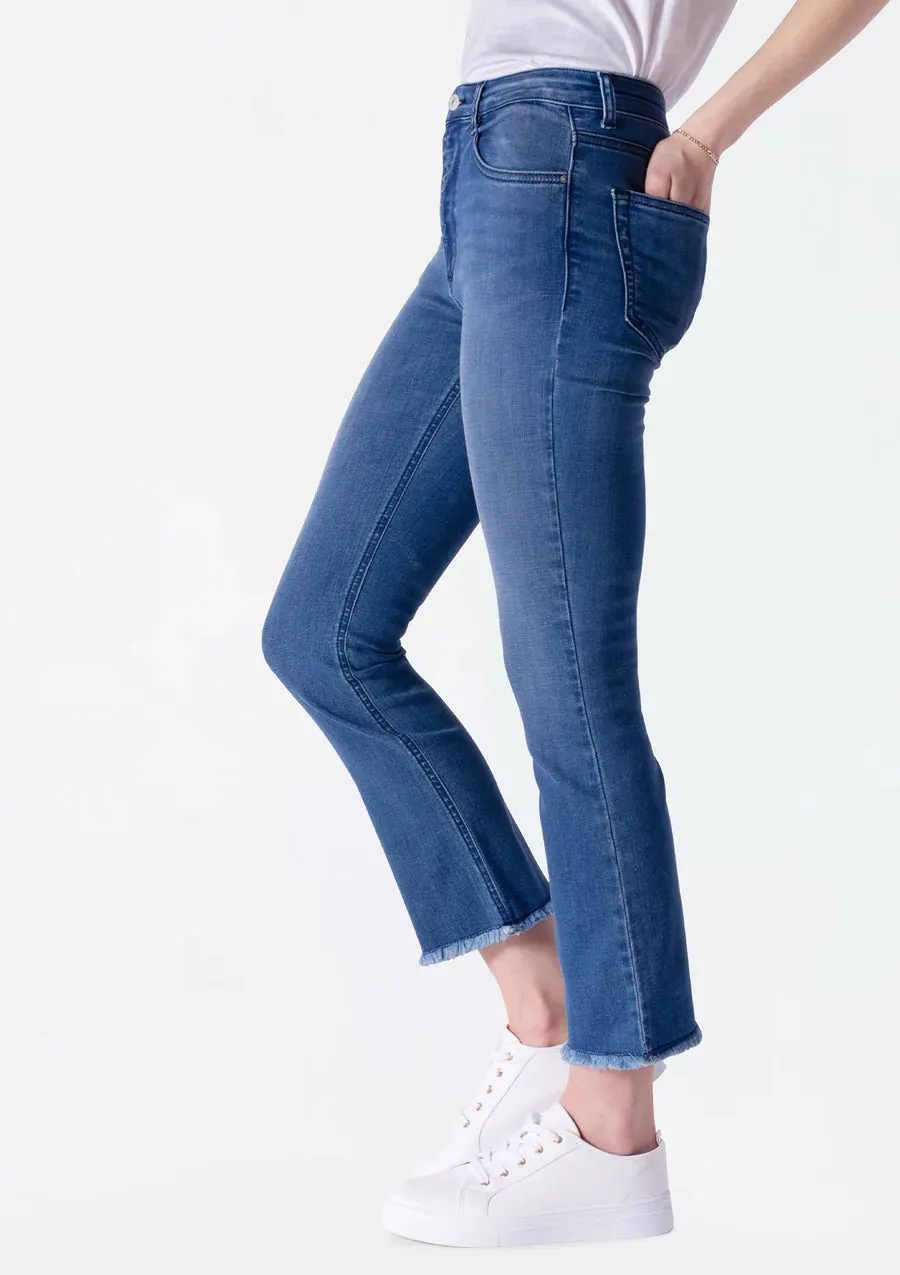 Lynda Highrise Crop Flair Sansa Wash