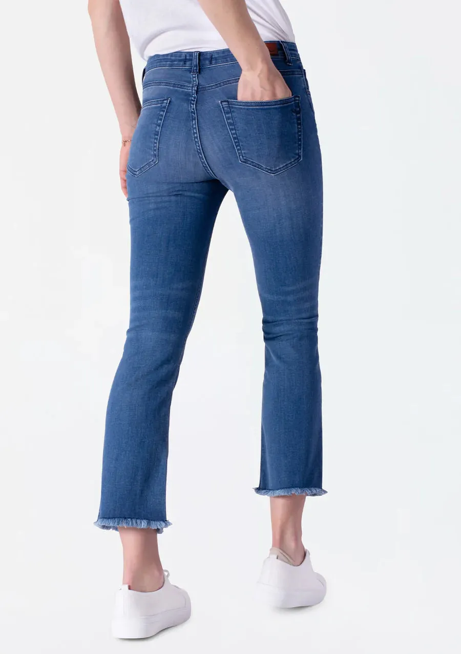 Lynda Highrise Crop Flair Sansa Wash