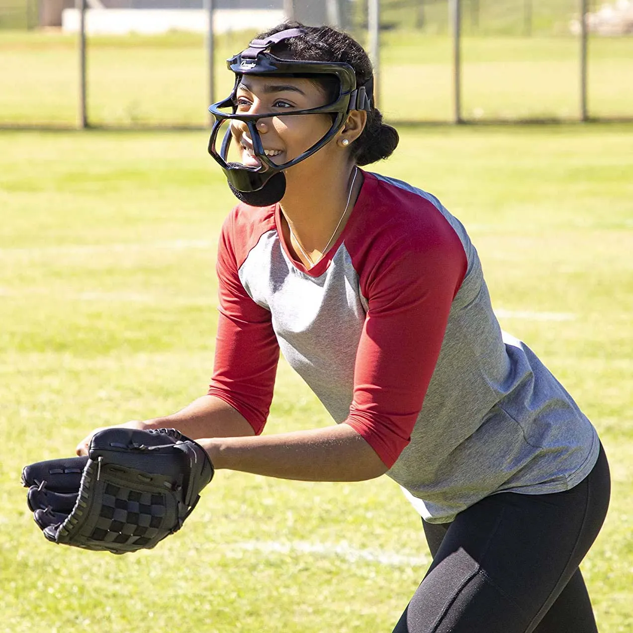 Magnesium Softball Fielder's Mask