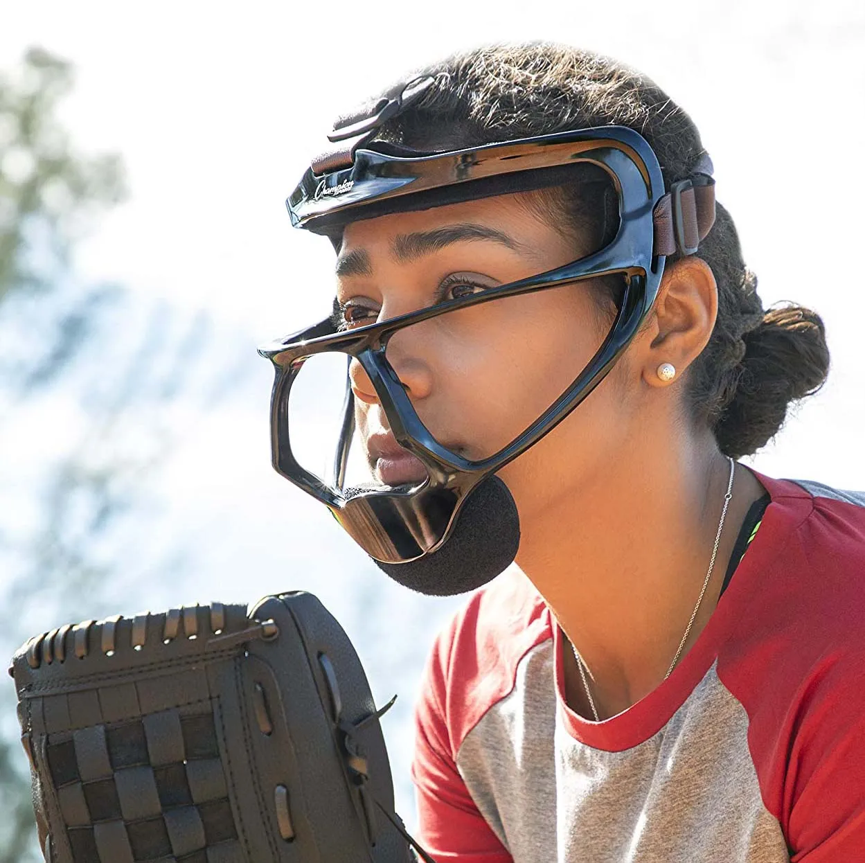 Magnesium Softball Fielder's Mask