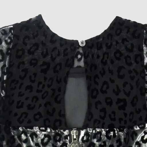 Mara Dress | Black Leopard