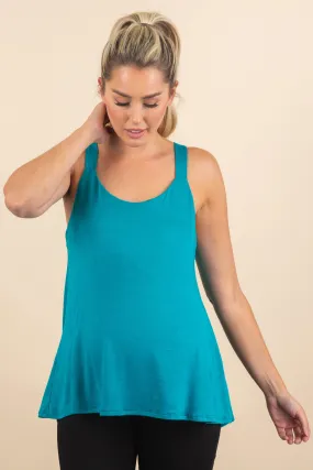 Maternity Sleeveless Flowy Summer Top